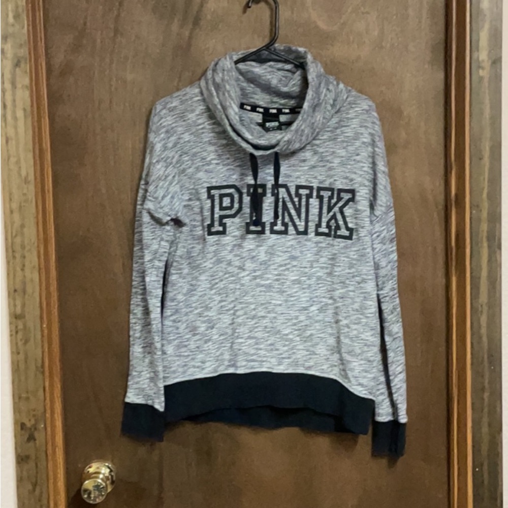 Victorias Secret Pink Cowl Neck Sweatshirt‎ Extra Small